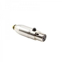 HIXMAN C3A-B Microdot 어댑터 DPA 마이크 맞는 AKG SAMSON Audix 무선 시스템, CHINA_Silver