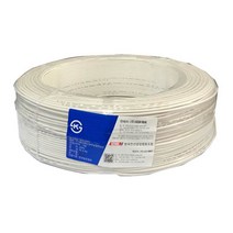 내열 비닐 절연전선 백색 HIV 2.5SQ 100m, 1개