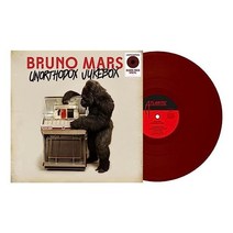 브루노마스 UNORTHODOX JUKEBOX DARK 레드 LP 바이닐 레코드판