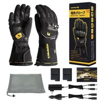 배달발열장갑 오토바이방한장갑 발열장갑 겨울장갑Hompres-오토바이 용 전기 가열 장갑 4 단계 온도 제어, 01 Electric Heat Gloves