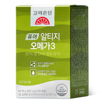 고려은단 퓨어 알티지 rTG 오메가3 60캡슐, 31개