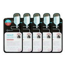 메디힐 WHP 미백수분 블랙 마스크팩 EX, 1팩, 5개