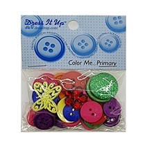 드레스잇업 컬러단추 44, 44 color me primary