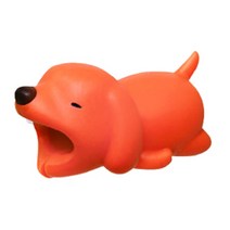 ZOTA 케이블바이트 캐릭터 단선방지 보호캡 케이블 프로텍터, 1개, 강아지