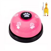 강아지 번역기 녹음벨 강아지말 버튼 고양이 훈련 행동교정 간식 헛소리 커뮤니케이션 통역, 핑크+치킨