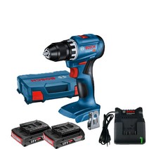 보쉬 GSR18V-45 충전드릴 드라이버 2.0Ah 배터리2개, 단품