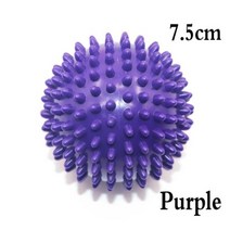 토닝볼 요가볼 메디신볼 75CM9CM PVC 마사지 볼 롤러 요가 피트니스 공 근육 긴장 근막 트리거 포인트 손 발 릴렉스 찌르기 마사지 볼 척추, Purple1