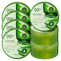 이비자 알로에수딩젤 300g 알로에베라100 수분크림, 7개