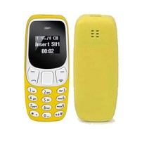 레트로 스마트폰 휴대폰 블루투스 핸드셋 수화기 BM10 미니 전화 GSM 듀얼 카드 대기 휴대 다이얼러 작은, 05 Yellow