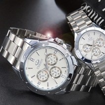 패션메탈시계_CHENXI-019F화이트_DD