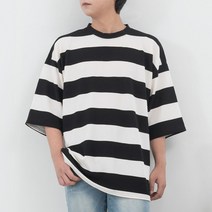 로디 단가라 반팔 티셔츠