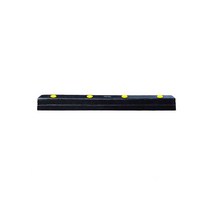 고무데크: W150-H80-L1000볼트없음 카스토퍼 매립 휠체어경사로 대차경사로 운반수레 진입판 차량진입판 경사판 경사로 턱진입판 경계석턱 진입로턱 계단턱 건축현장