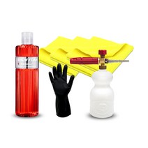 파이어볼 액티브 스노우폼 500ml 폼샴푸 중성 세차샴푸 폼건샴푸 + 장갑 타월, A-3 액티브 스노우폼 폼건 세트