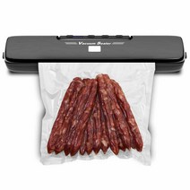진공기 가정용 최고의 식품 진공 포장기 건조/습식 밀봉 자동 상업용 15 장 포함, 06 KR