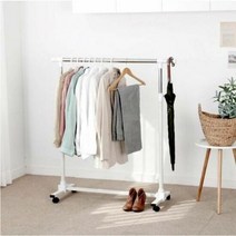 [AKMALL]이동식 높이조절 매장용 행거 폭조절 바퀴행거 3082, 단품