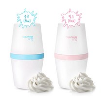 요거쿡 우유팩 그대로 요거트 제조기 원형 1L YC-02, 블루