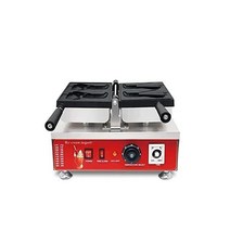 Generic 메이커 만들기 크로커다일 아이스크림 타이야키 콘 기계 동물 모양 와플 전압 220v, voltage 220v