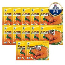 [사조대림] [대림냉장] 스모크치킨 180g x12팩 /훈제/치킨/닭다리, 1세트