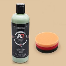 AD 레펠 유리 발수코팅제 어플리케이터세트 or 클리어뷰 유막제거제 저먼패드 세트, 클리어뷰+저먼패드