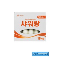 무궁화 샤워랑 화이트 비누, 130g, 20개