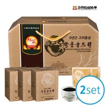 6년근고려홍삼녹용골드원 2set, 상세설명 참조, 01. 6년근 고려홍삼 녹용골드원 2set