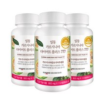 일동생활건강 일동 가르시니아 다이어트 플러스777 112정X3병 24주분 HCA, 1세트