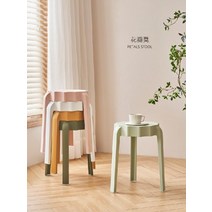명품 모던 플라워체어 스툴 플라스틱 디자인 야외벤치 베란다 홈카페 의자 ZUOXIA, 말라카이트 그린