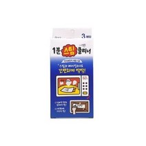 애경 전자렌지 세정시트 주방청소 1분 스팀클리너 3개입