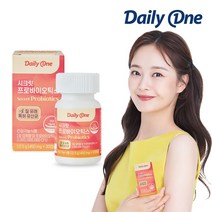 데일리원 전소민 시크릿 프로바이오틱스 30억 CFU 보장 신바이오틱스 질유래 특허유산균 30캡슐, 1통