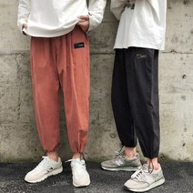 DZJ124882남성긴바지 허리밴딩팬츠 INSUM55 밑단조절 조거 봄신상 통바지