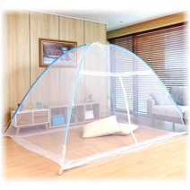 콘티 원터치 모기장 텐트 심플형 1-2인용 침대 원룸 방충망 실내 가정용 캠핑 유아, 옵션5 2버튼 모기채 1+1