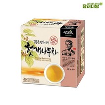 탕비용품 쌍계 김동곤명인 헛개나무차 40티백 탕비실, 본상품선택