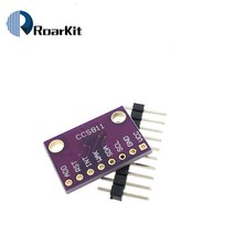 이산화탄소 센서 감지 모듈 Arduino 용 CO2 TVOC 공기 품질 I2C 출력 CJMCU-811, 한개옵션0