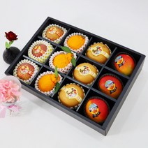 설날 추석 과일선물세트 퐈퐈네 혼합과일선물, 홍보자기, 10) 사과&배&태국애플망고&샤인머스켓 세트