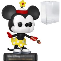POP Disney Archives: 디즈니: 미니 마우스 - 온 아이스 (1935) Funko 비닐 피규어 (호환 가능한 박스 보호 케이스 번들) 멀티컬러 9.5cm (3.7