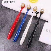 전동칫솔 Homelive- 패션 빅 헤드 일본 칫솔 울트라 파인 소프트 브러시 와이드 48 홀 성인 청소 치아 보호 4 개, [01] MULTI