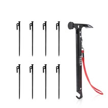 캐노피 차양 어닝 TARKA 캠핑 텐트 다리 및 망치 말뚝 페깅 그라운드 야외 관광 용품 30cm 길이