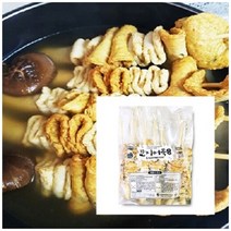 고급 부산 어묵꼬치 가정용 업소용 1100G/2200G, 1봉 1100G