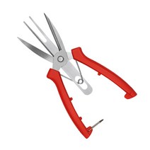 전지 가위 감나무 가지치기 ®농업 숱 꽃 다용도 가지 치기 도구 더블 포트 과일 나무 숱이, Option)1 개 (품번 109772)