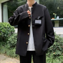 열혈동네 옷 중산복 젊은이 dk 유니폼 캐주얼 민국풍 반복 대