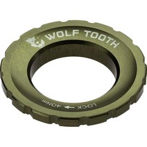 Wolf Tooth Components Centerlock Lockring 올리브 싱글/QR/12mm/15mm/20mm 545613