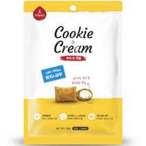 피니키 쿠키앤크림 고양이 이빨과자 참치&새우 90g