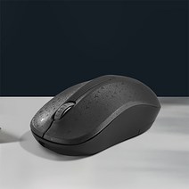 MSC-225 USB 양손잡이용 무선마우스 편한 무선마우스 왼손/오른손 구분없이사용 좌우 대칭 양손잡이용, MCS-225, 블랙