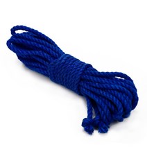 세기텍스타일 6.0mm 9m 황마로프 칼라 주트로프 (30color) 로프, 22.BLUE