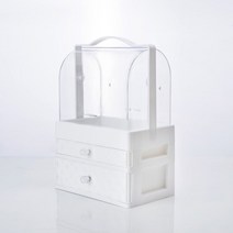 INH 화장품 정리대 화장품 수납공간 화장대정리 2단서랍 042023EA, 1, 본상품선택