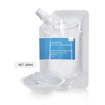 립글로즈 립틴트 립밤 립라이너 잘 지워지지 않는 착색 타투 립스틱 틴트 50100200ml diy 립글로스 베이스 오일 diy 클리어 모이스춰라이징 원료 젤 립글로스 베이스 젤, 200ml 보습