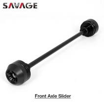 MT09 2021 리어 프론트 슬라이더 YAMAHA MT 09 MT-09 Tace 900GT 2022 9GT 9 오토바이 휠 프로텍터, Front Black
