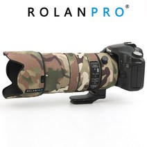 ROLANPRO-시그마 70-200mm F2.8 DG OS HAM 용 렌즈 카모플라주 코트 레인 커버 스포츠 보호 케이스 나일론 방수, [02] 라이트 그린
