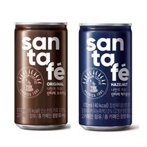 에스제이서진 팔도 산타페 헤이즐넛 175ml 20개 산타페 오리지널 175ml 20개 총 40캔, 1세트
