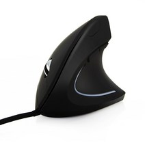 왼손잡이마우스 왼손무선마우스 음소거 수직그립 게임용 마우스 인체 공학적 usb 광학 유선 오른쪽 왼쪽 손 led 라이트 컴퓨터 게이머 노트북 pc, 초록